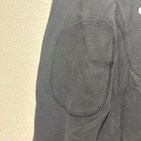 NWT Roots of Fight Ali Ro Large  Cardigan Jacket Black Long Sleeve Front Pocket - Picture 7 of 12